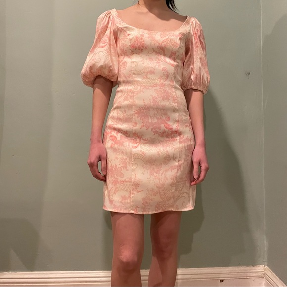 Laura Ashley UO Exclusive Mel Puff Sleeve Dress - Picture 8 of 10